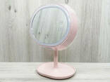 Зеркало для макияжа с подсветкой Joyroom JR-CY266, розовый