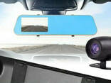 Зеркало видеорегистратор для авто с камерой заднего вида DVR Vehicle Blackbox 138 Full. ..