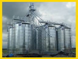 Зернохранилище (элеваторное) BIN200 / Силоса для хранения зерна / Гарантия 1 год!