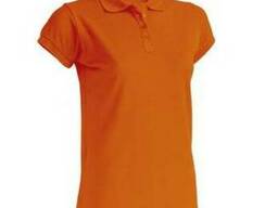 Футболка-поло жіноча колір помаранчевий