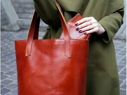 Женская сумка кожаная шоппер кориневая BlnkntBN-BAG-17-k