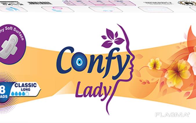 Женские гигиенические прокладки Confy