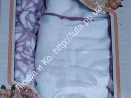 Женский комплект для бани и сауны. Банный набор