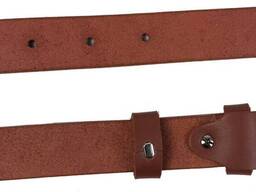 Женский кожаный ремень Skipper, Украний коричневый, ширина 3 см