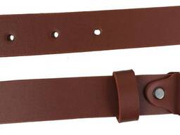 Женский кожаный ремень Skipper, Украний коричневый, ширина 3 см