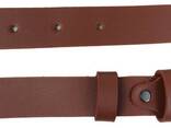 Женский кожаный ремень Skipper, Украний коричневый, ширина 3 см - фото 2
