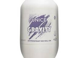 Женский роликовый дезодорант-антиперспирант Unice Gravity, 40 мл
