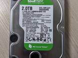 Жесткий диск WD Green 2TB 3.5" 5400rpm 64MB WD20EARS высокоскоростной и надежный - фото 1