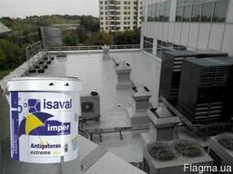 Жидкая резина для гидроизоляции крыш Isaval Антиготерас 4 л