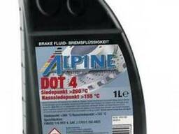 Жидкость тормозная Alpine Brake Fluid DOT 4 1л