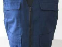 Жилет монтажника летный, рабочая спецодежда, жилеты рабочие