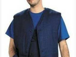 Жилет рабочий утепленный, ткань грета, эконом вариант