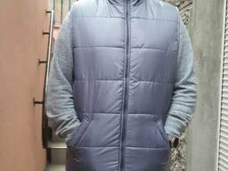 Рабочая жилетка серая, утепленные жилетки, спецодежда утепленная