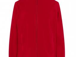 Жіночий флісовий светр, щільність тканини 300 г/м2, 100% поліестер, колір червоний