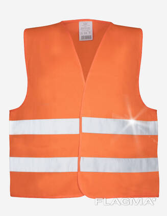 Жилет світловідбиваючий помаранчевий