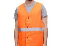 Жилет сигнальний робочий арт.0004