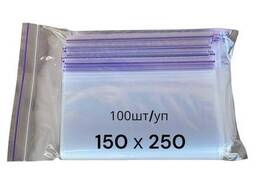 Зип пакеты Zip-Lock 150х250 мм, 50 мкм