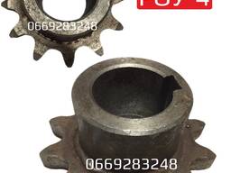 Зірочка z-12 z-13 бітера РОУ-6, РОУ-4 верхнього бітера;запчастини РОУ-6