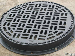 Зливоприймач круглий "ДКС" ф кр.620х73, осн.765, вис.90