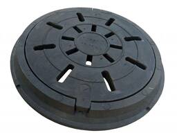 Зливоприймач полімерпіщаний круглий середній В125 (8т)