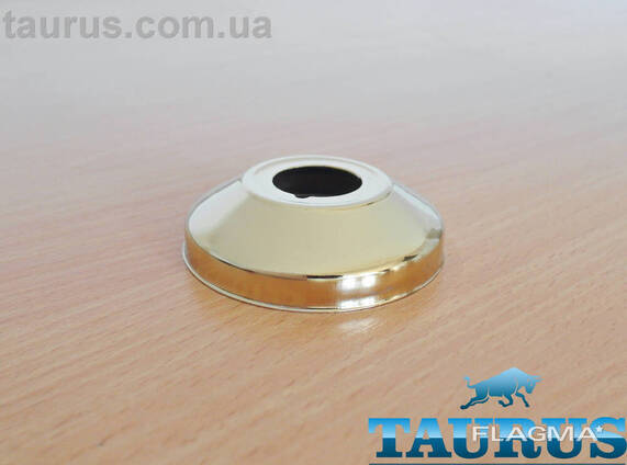 Золотий фланець Конус ThermoPulse Gold розмір D63 мм / висота 18 мм, під внутрішній. ..