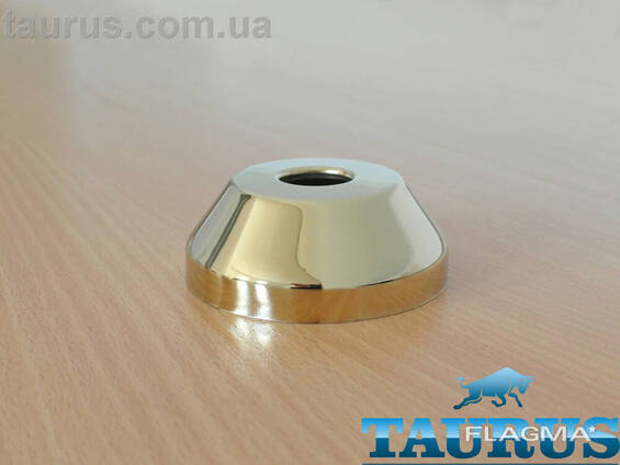 Золотий фланець Конус ThermoPulse Gold розмір D78 мм / висота 30 мм, під внутрішній. ..