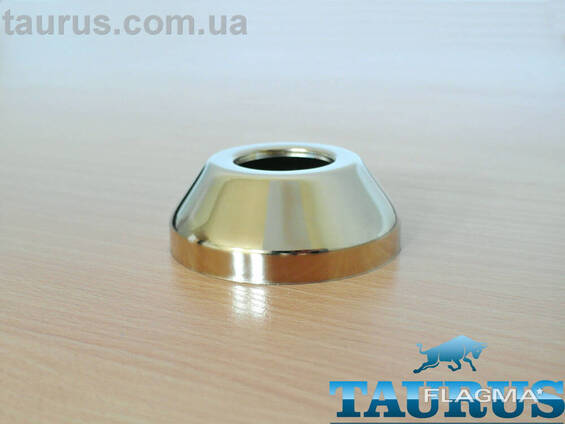 Золотий фланець Конус ThermoPulse Gold розмір D78 мм / висота 30 мм, під внутрішній. ..