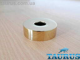 Золотий круглий фланець ThermoPulse Gold розмір D62 мм / висота 18 мм, під внутрішній. ..