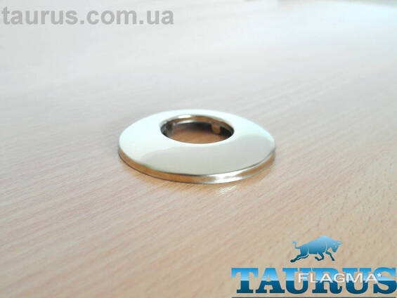 Золотий круглий фланець ThermoPulse Gold розмір D60 мм / висота 8 мм, під внутрішній. ..