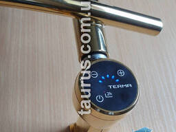 Золотий ТЕН з маскуванням кабелю MOA IR MS gold: регулятор 30-65С + таймер 2 год + LED...