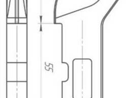 Зубок ЗН-3, резец ЗН-3 для баровых цепей, на дорожную фрезу