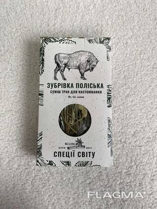 Зубрівка поліська, суміш трав для настоювання зубрівки