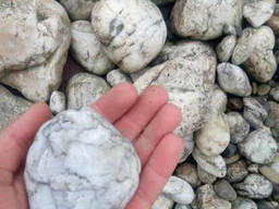 Натуральный природный камень, речная галька декоративная. ..